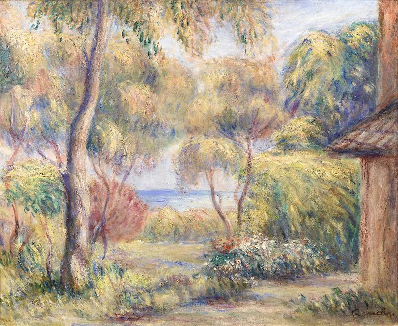 Pierre-Auguste Renoir Paysage a Cagnes oil painting image